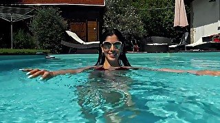 Yenifer Chacon - Big Ass Latina Swimming