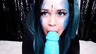 ASMR Alien Roleplay - A Blowjob Out of this World!!