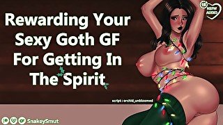 Rewarding Your Sexy Goth GF For Getting In The Spirit [Audio Porn] [Needy Cumslut] [Please Fuck Me]