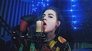 ASMR LICKING MICROPHONE RELAX 💗😴💦