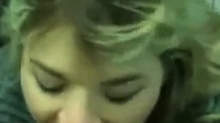 Amazing Amateur Squeezes A Facial In The WC