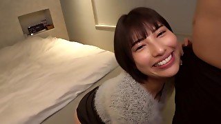 Asian naughty stunner crazy sex clip