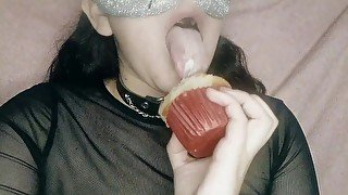 Eating cum