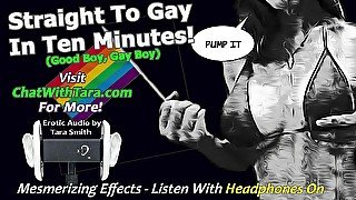 Audio only - straight to gay in ten minutes fetish encouragement