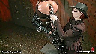 Bound Suspended Slave Bum Hooked With Cassandra Nix And Claire Adams
