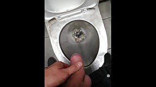 Orgasm Motivation Deep Voice Makes Your Pussy THROB ( GUY PISSING IN PUBLIC TOUILET )