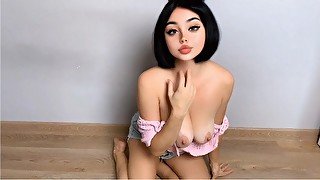 A very beautiful ASIAN GIRL brings herself to orgasm!