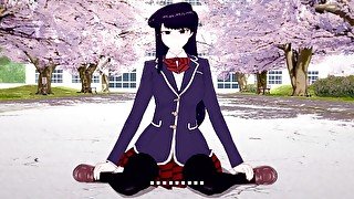 【KOMI SHOUKO】【HENTAI 3D】【SHORT POV ONLY COWGIRL POSES】【KOMI SAN WA KOMYUSHOU DESU】