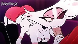 I Can Suck Your Dick - Angel Dust x Alastor Gay Hazbin Hotel Animation