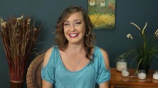 Cindi Thompson gives an interview and masturbates