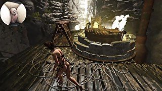 RISE OF THE TOMB RAIDER NUDE EDITION COCK CAM GAMEPLAY #11