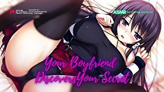 Your Boyfriend Discovers Your Secret and Becomes Your New Daddy! ASMR Boyfriend Roleplay