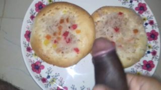 mayanmandev 2021 new year day cumshot on coconut sweet bun