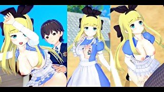 【エロゲーコイカツ！】VTuber 物述有栖3DCG巨乳アニメ動画(バーチャルYoutuber)[Hentai Game Koikatsu! Mononobe Alice(Anime 3DCG