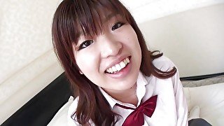 Japanese student 18+ Gets Final Climax With A Hairy Creampie - Bang