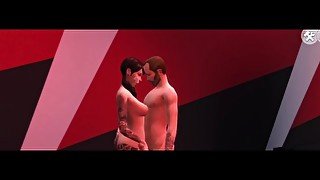 Sims - Public Sex At Strip Club