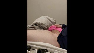 3 inch micro dick wearing new panties and new micro penis condom