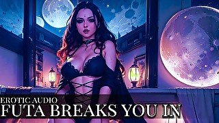 [Erotic Audio] Futa Breaks You in [FemDom] [ASMR] [Rough] [Girlcock] [Orgasm Control] [Sex Servant]