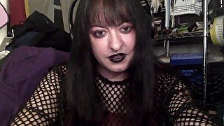 HOT Goth transgirl webcam chat