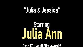 Busty Milfs Julia Ann & Jessica Jaymes Pussy Fuck!