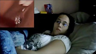 Step daughter caught watching porn after school